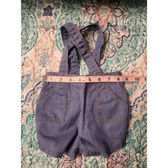 Toddle Tyke Vintage Overalls 0/6 Months - Picture 5 of 6
